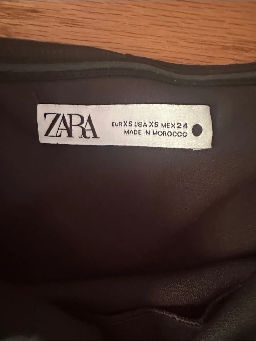 Zara Dark Green Sleeveless Dress XS - Picture 2 of 6